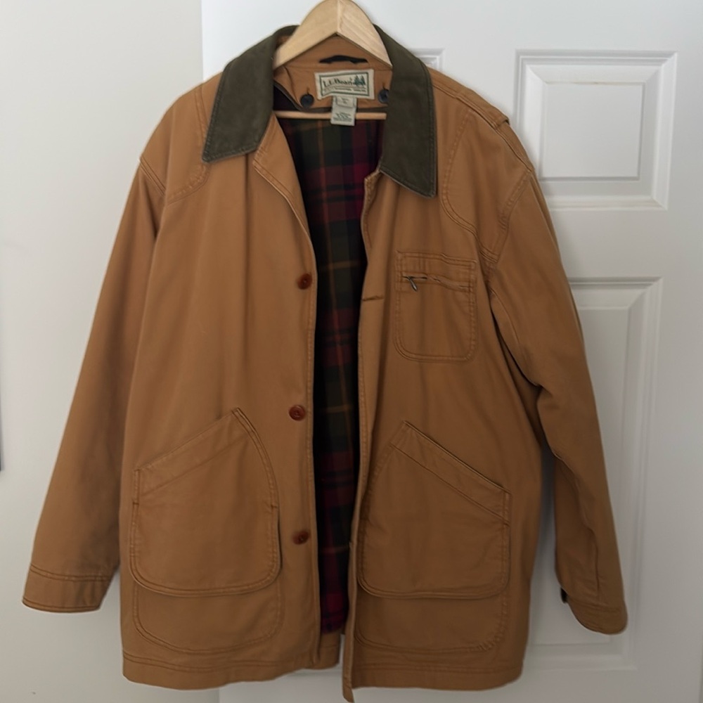 LL Bean Chore / Barn / Field Jacket Coat XL